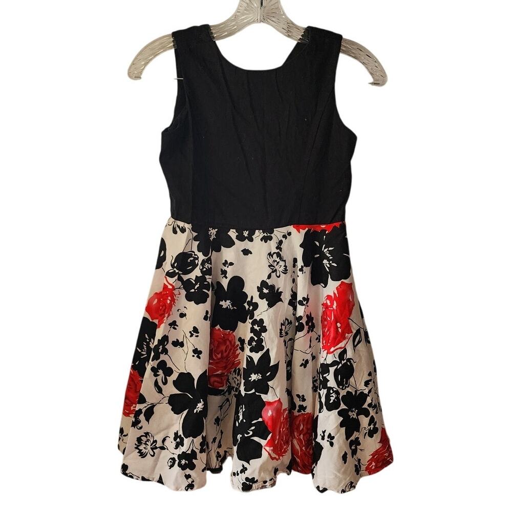 Grace Karin Youth Sleeveless Retro Fit & Flare Floral Dress Size 10/11